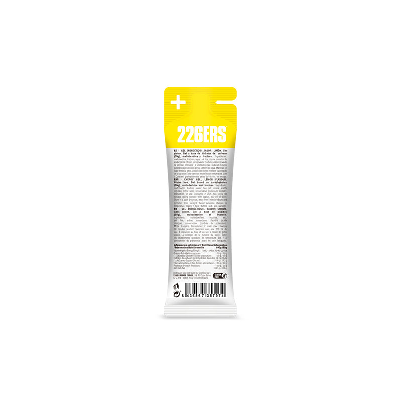226ERS High Fructose limone Gel 80g - immagine 2
